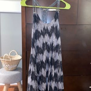 urban outfitters printed chain dress